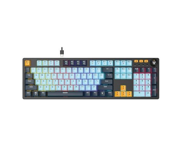 Клавіатура ігрова Fantech ATOM107S MK893S MIZU Red Switch Blue