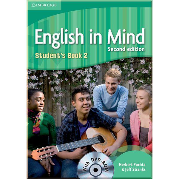 Книга Jeff Stranks/Herbert Puchta "English in Mind Second Edition 2 Student's Book" with DVD-ROM (ISBN:9780521156097)