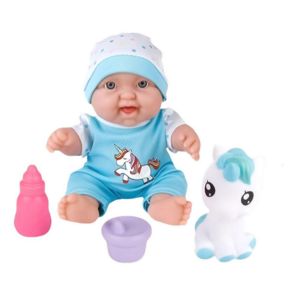 Пупс 716 B з велосипедом/іграшкою та аксесуарами 24 см в коробці Пупс 716 B з велосипедом/іграшкою та аксесуарами 24 см в коробці