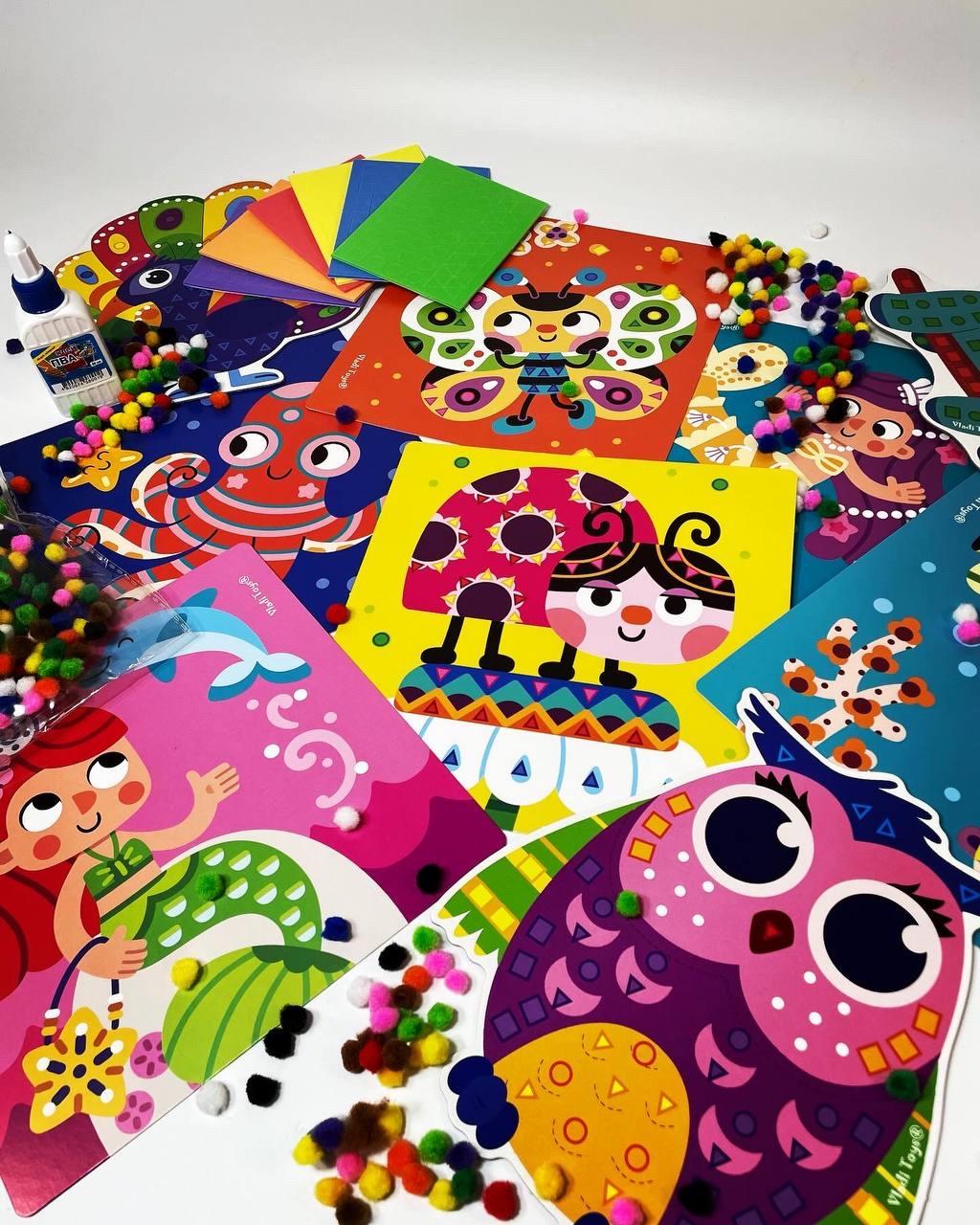 Набор для творчества Vladi Toys VT4433-08 Creative Box Сова - фото 4