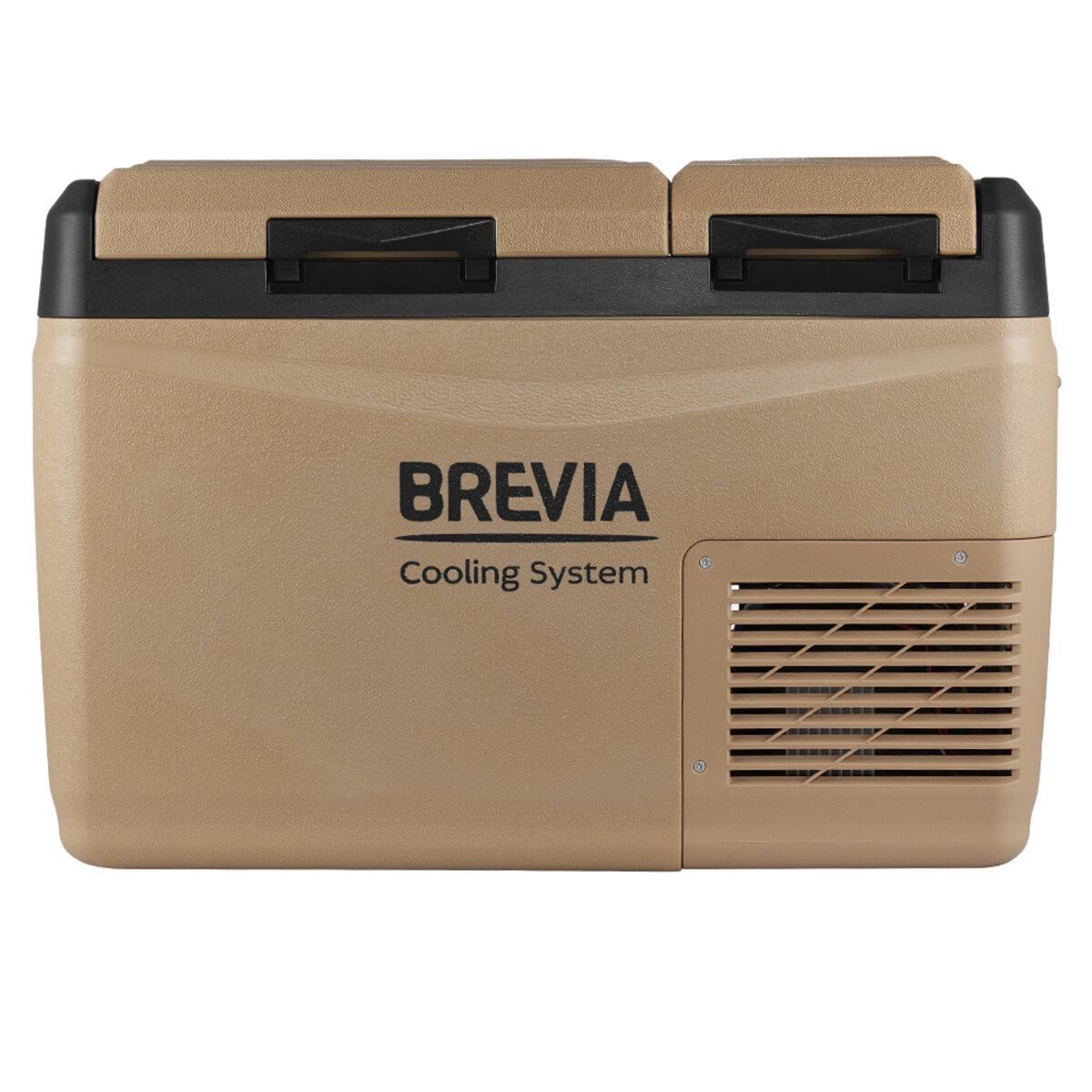 Холодильник Brevia автомобильный двухкамерный 31 л (23330)