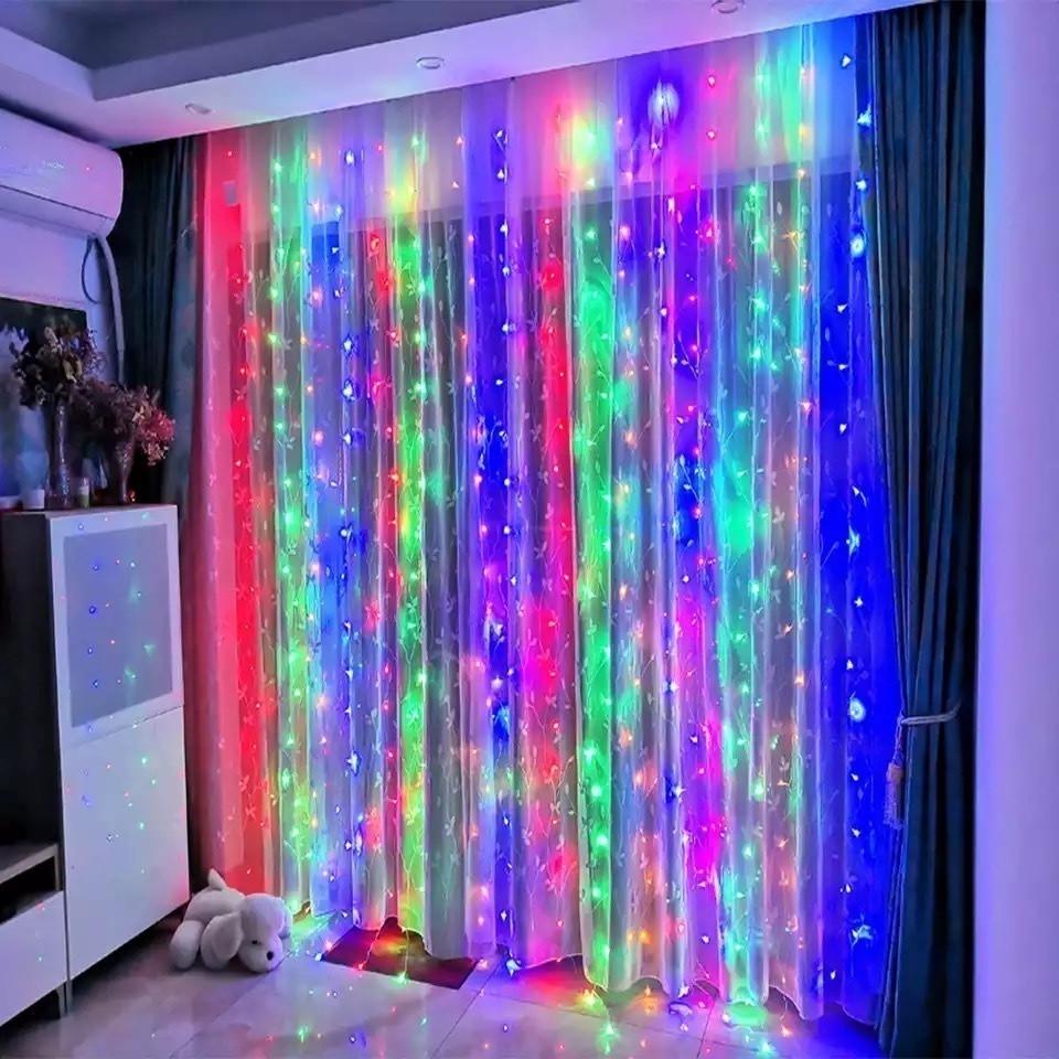Гирлянда штора светодиодная 200 Led 3х2 м Мульти (FG2)