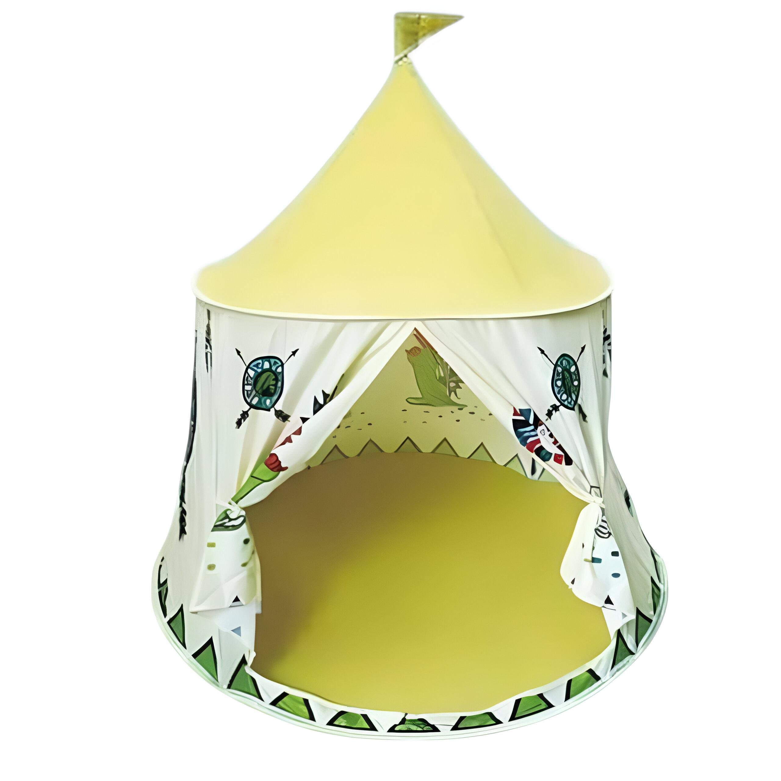 Детская игровая палатка 668-92 116x116x130 см Желтый Детская игровая палатка 668-92 116x116x130 см Желтый