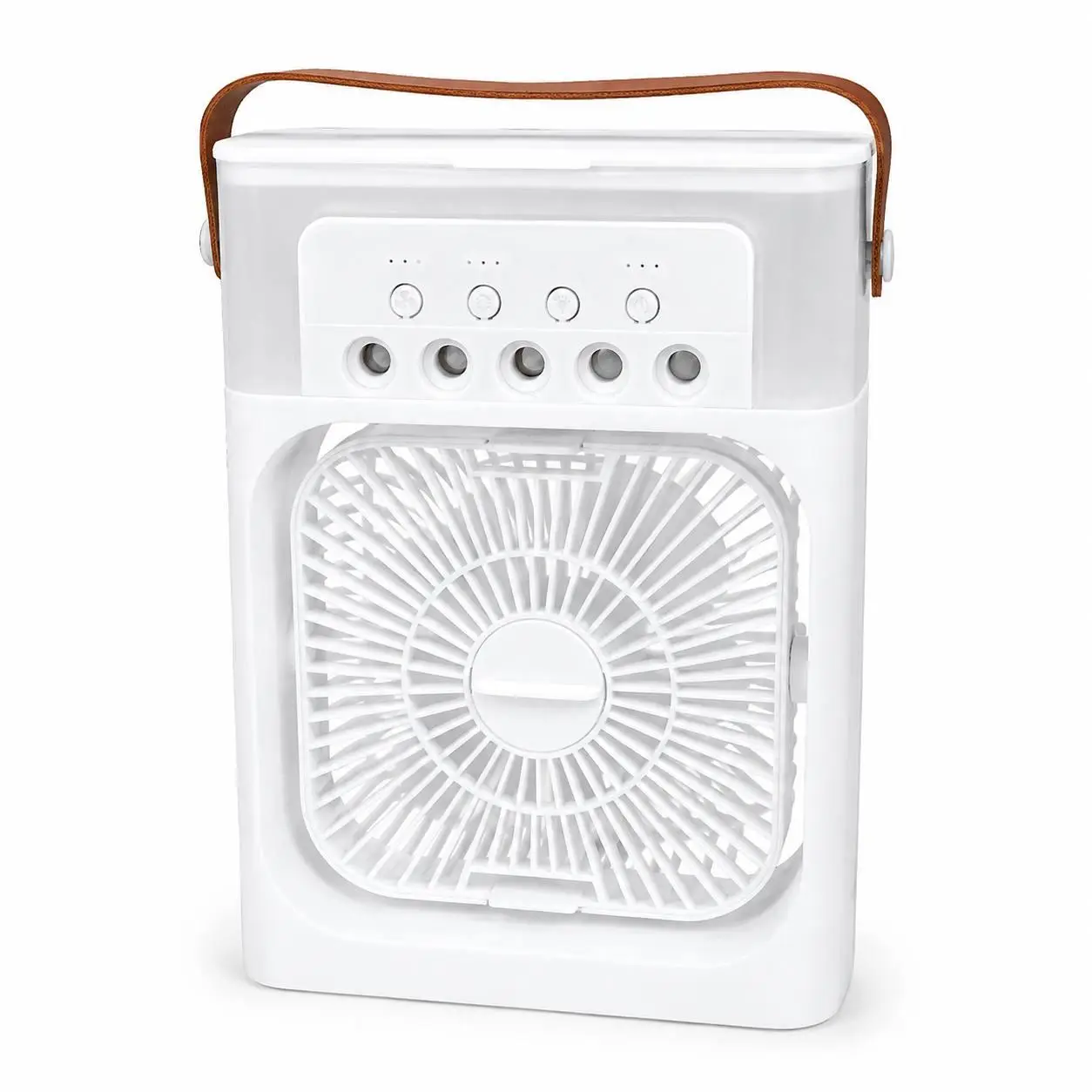 Мини-кондиционер Mini Cooling Fan с резервуаром USB-подключением и функцией увлажнения 600 мл (M1174)