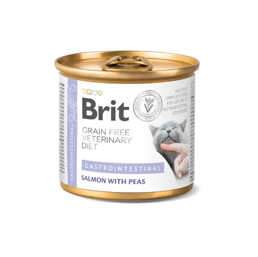Корм влажный Brit GF Veterinary Diet Cat Cans Gastrointestinal 200 г (8595602549856)