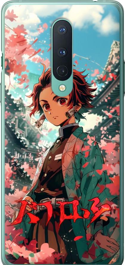 Чехол на OnePlus 8 Tanjiro Kamado (6132t-1902-42517)