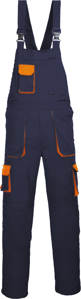 Полукомбинезон M Темно-синий/Оранжевый