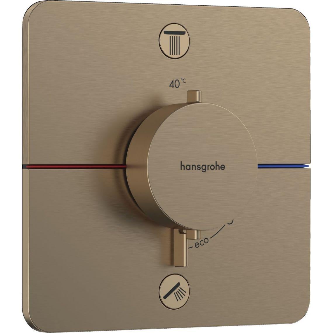 Смеситель для душа Hansgrohe ShowerSelect Comfort Q термостатический Бронзовый матовый (37462061) Смеситель для душа Hansgrohe ShowerSelect Comfort Q термостатический Бронзовый матовый (37462061)