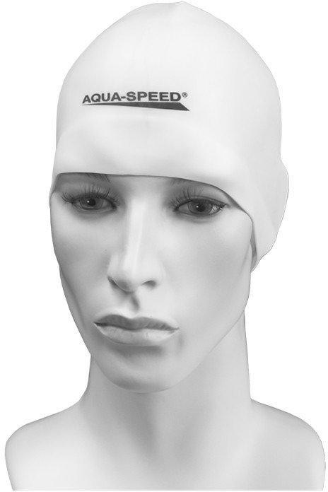 Шапка для плавания Aqua Speed Racer 2948 Белый (5908217629487)