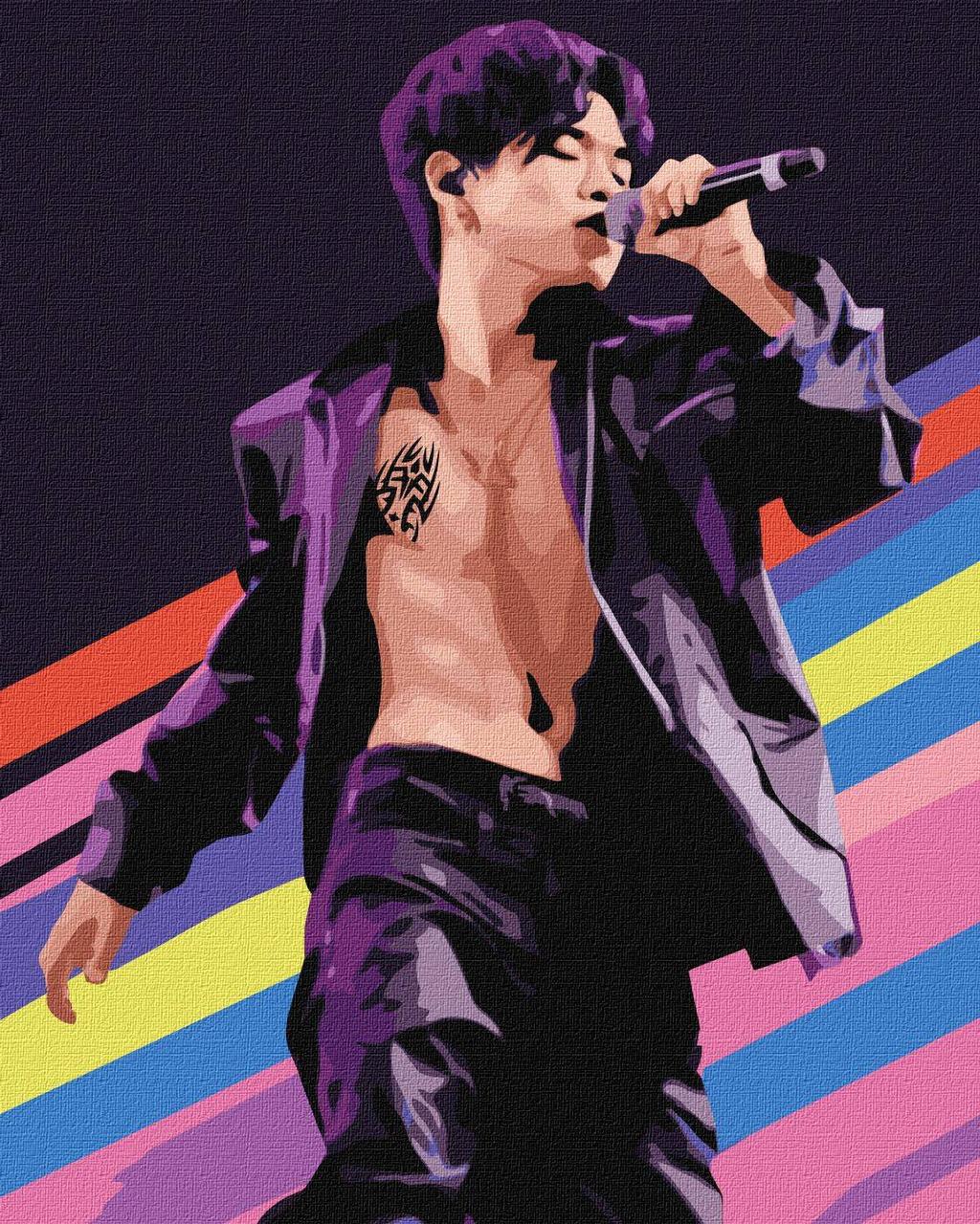 Картина за номерами Ideyka Мелодія голосу 40х50 см (2824287227)