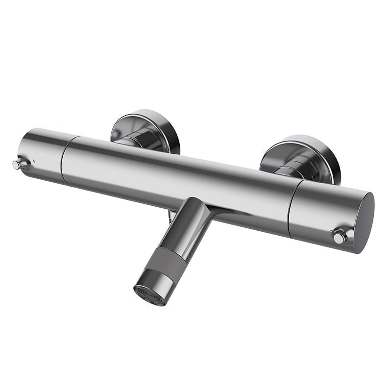 Змішувач для ванної GRB Time 47216470 з термостатом Хром (148652) Змішувач для ванної GRB Time 47216470 з термостатом Хром (148652)