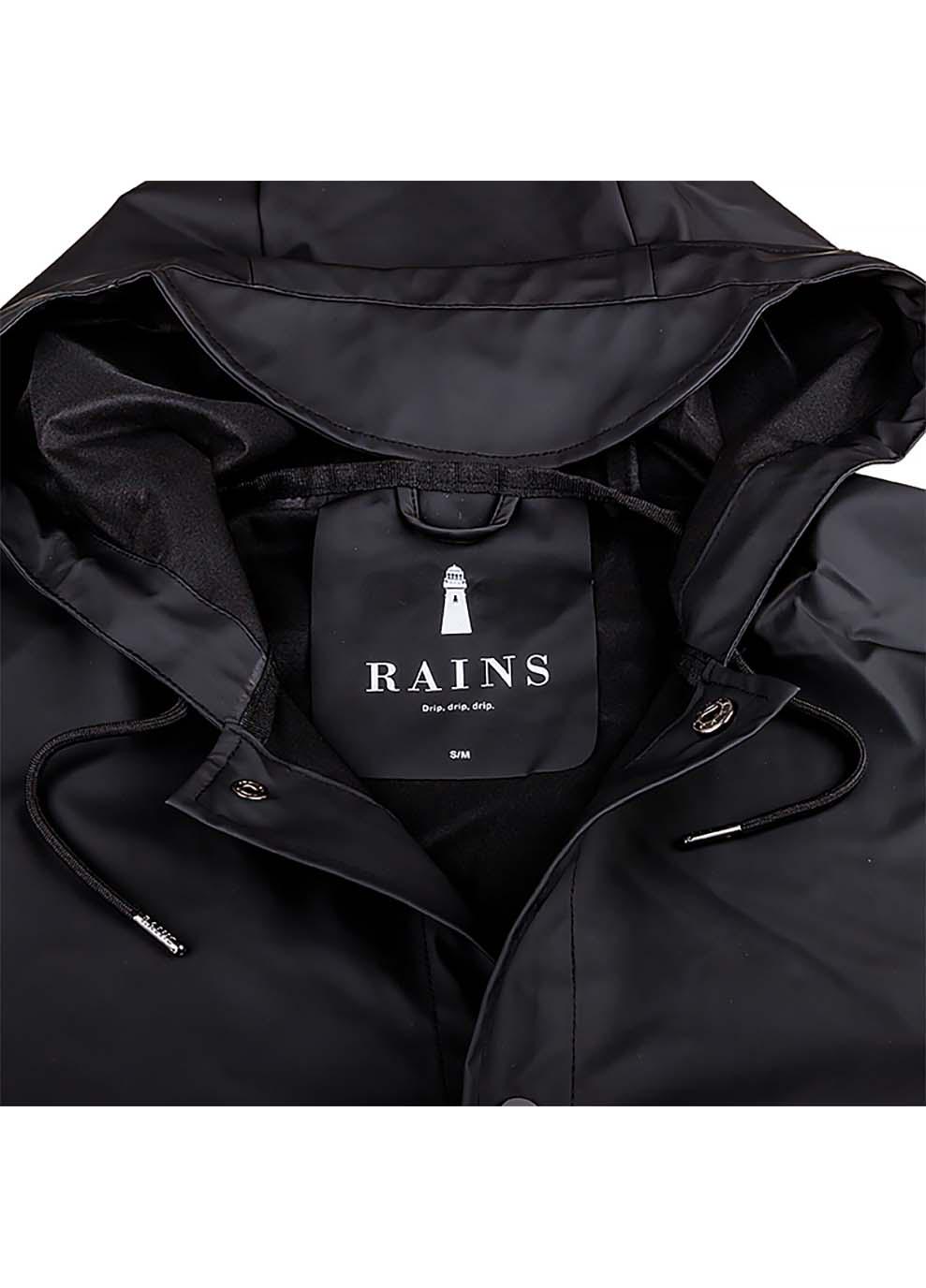 Куртка чоловіча Rains Jackets L-XL Чорний (7d1826-Black L-XL) - фото 3