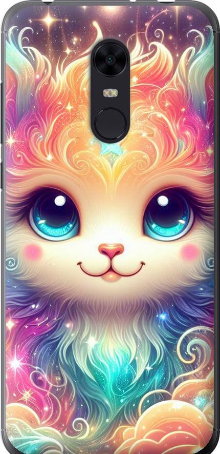 Чехол на Xiaomi Redmi 5 Plus Сказочный котенок (5813u-1347-42517)