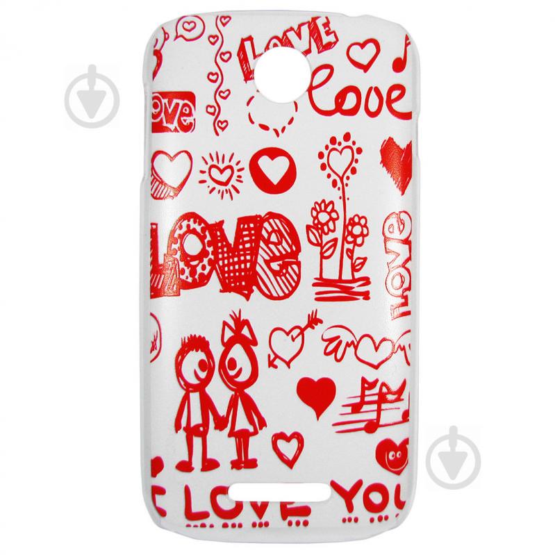 Чехол с рисунком Printed Plastic для Lenovo A760 Love (hub_kImD33560)