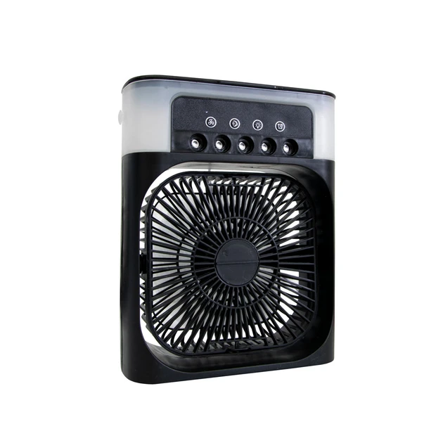 Вентилятор мини с контейнером для льда портативный от USB Черный (9418) Вентилятор мини с контейнером для льда портативный от USB Черный (9418)