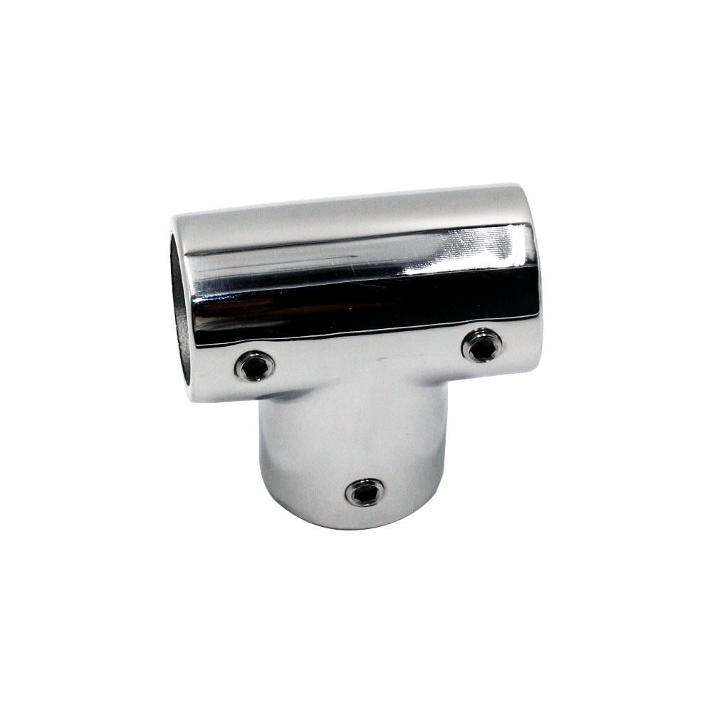 Соединитель для труб тройной полированный HDL-902 для стекла 8-12 мм Хром - фото 2 Соединитель для труб тройной полированный HDL-902 для стекла 8-12 мм Хром - фото 2