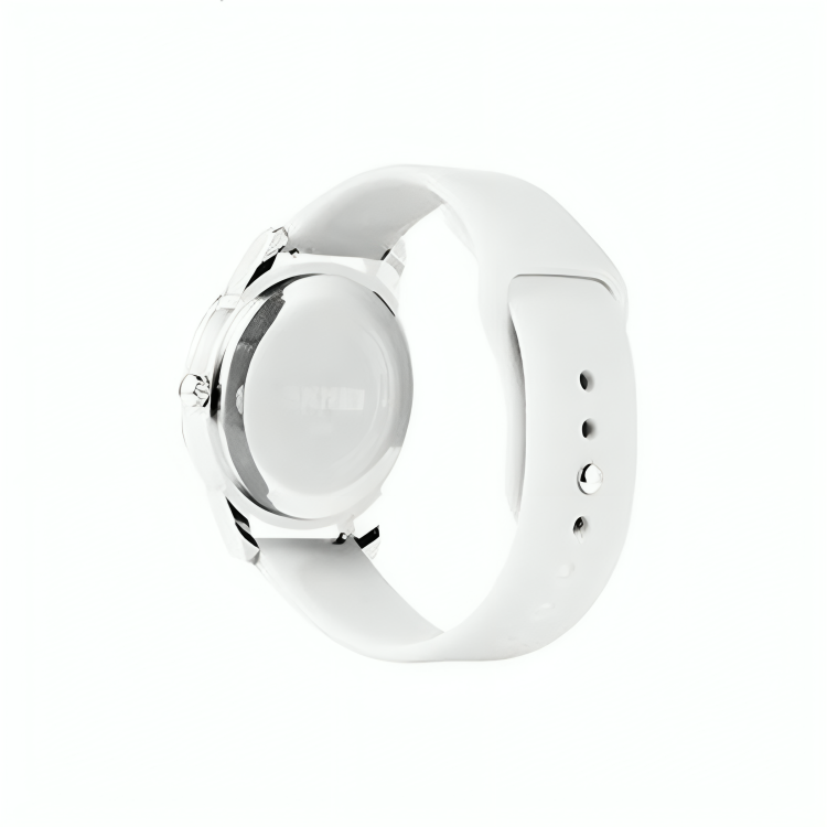 Ремешок для смарт часов Universal Silicone Classic 20 мм White (597228)
