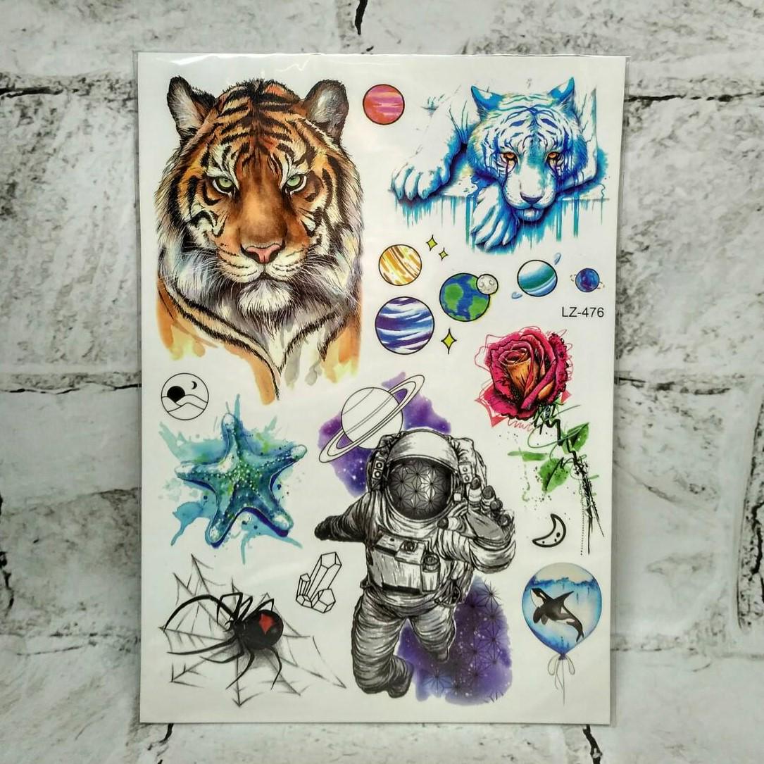 Временные тату Микс (LZ-476)