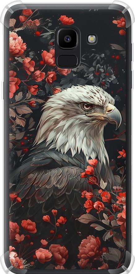 Чехол на Samsung Galaxy J6 2018 Цветочный страж (6102sp-1486-42517)
