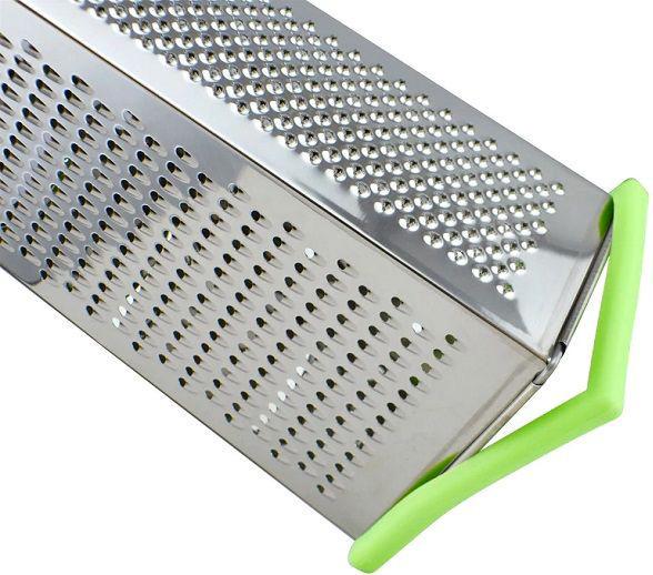 Терка Fissman Meotida 4-х гранная с пластиковой ручкой 24х11х8,5 см - фото 5