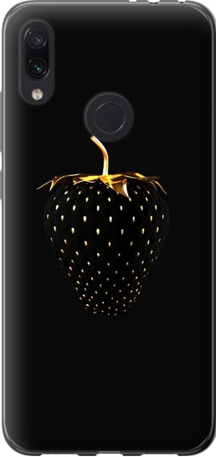 Чехол на Xiaomi Redmi Note 7 Черная клубника (3585u-1639-42517)