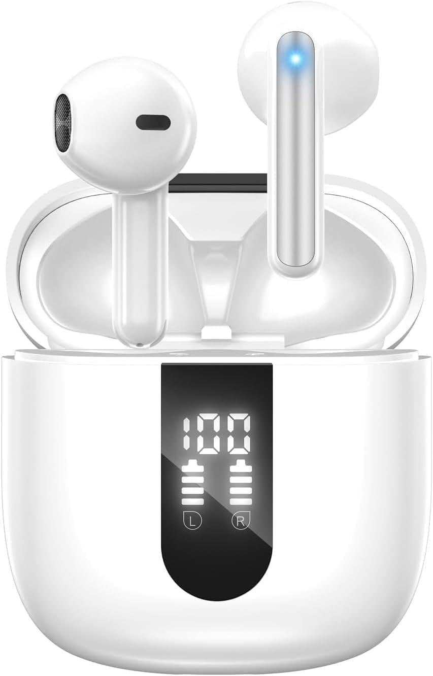 Навушники бездротові JBES A9 Bluetooth 5.4 Білий (10/1015)
