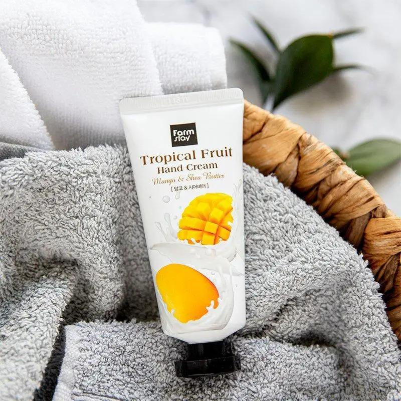 Крем для рук Tropical Fruit Hand Cream Mango та Shea Butter 50 мл (10676691) - фото 3