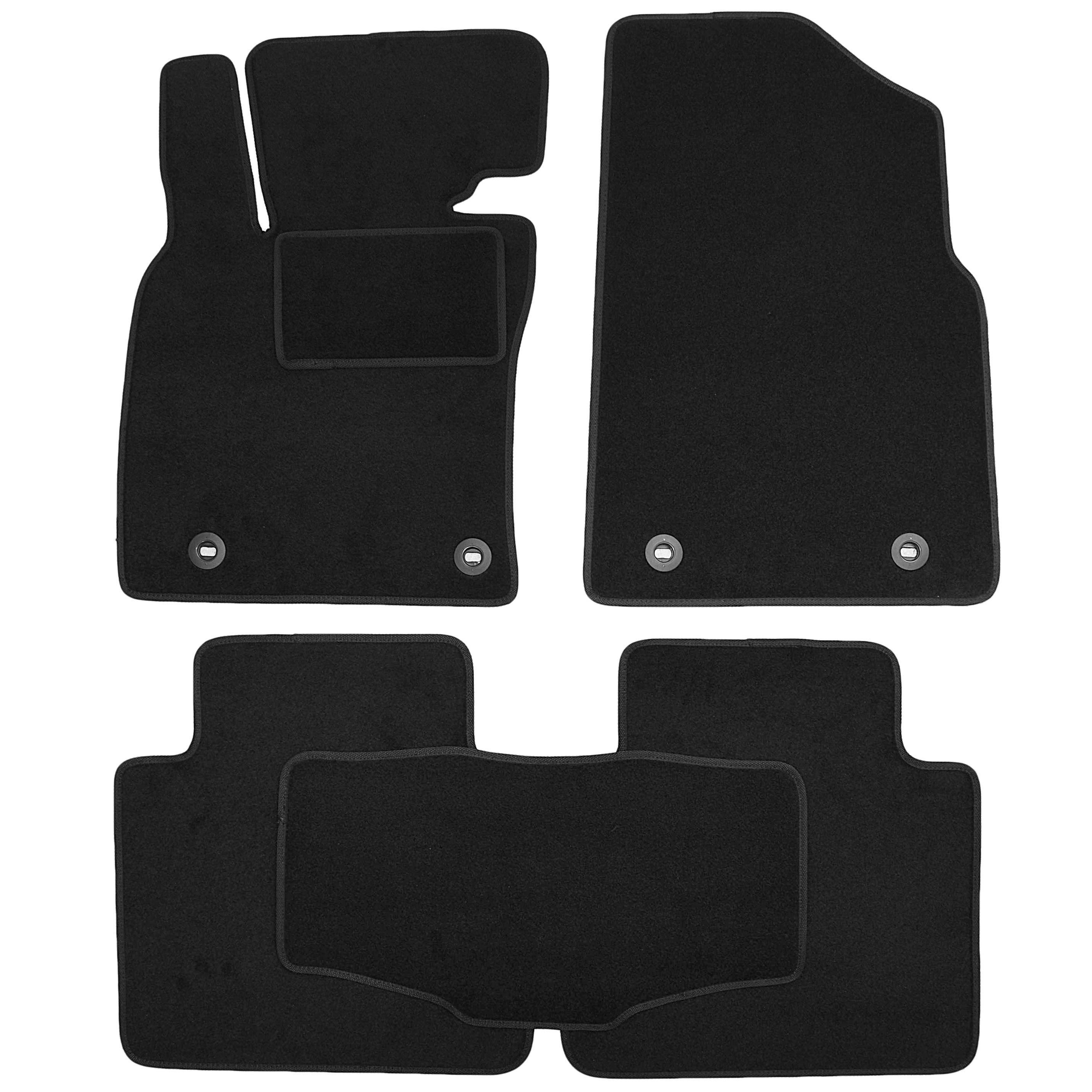 Коврики в салон Стандарт для Toyota Avalon '18- текстильные Черный