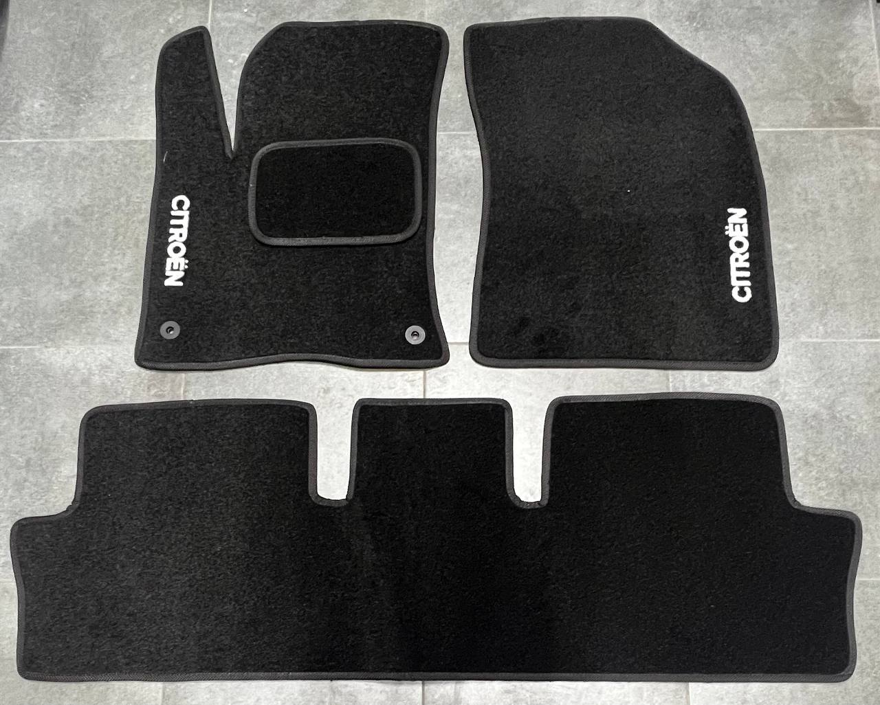 Коврики автомобильные ворсовые в салон для Citroen C-4 Picasso 2014