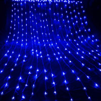 Гірлянда ColorWay 300 LED штора водоспад 3x3 м 220 V Синий (CW-GW-300L33VWFBL) - фото 7