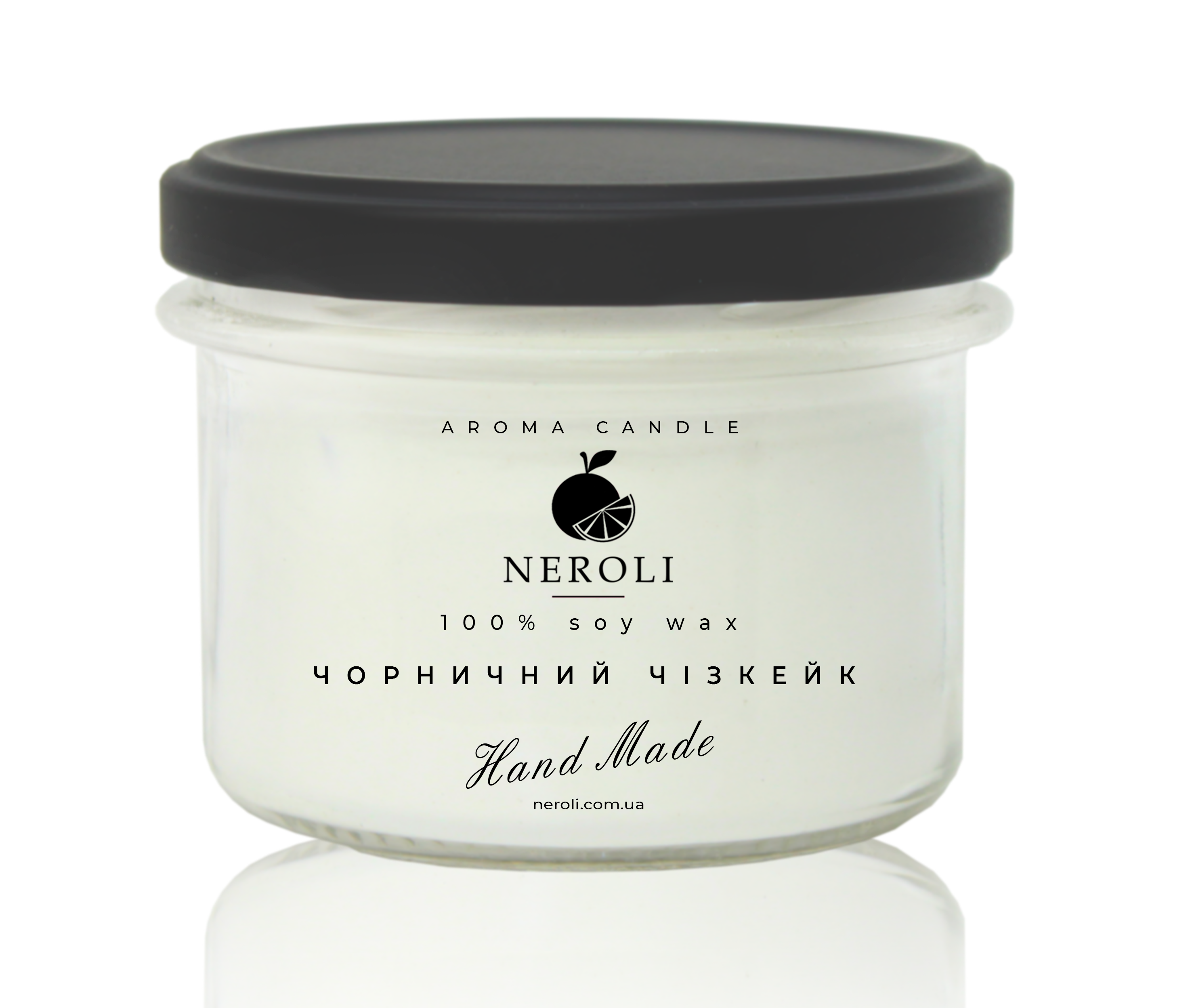 Аромасвічка соєва NEROLI Чорничний Чізкейк Light Jar 200 мл - фото 1 Аромасвічка соєва NEROLI Чорничний Чізкейк Light Jar 200 мл - фото 1