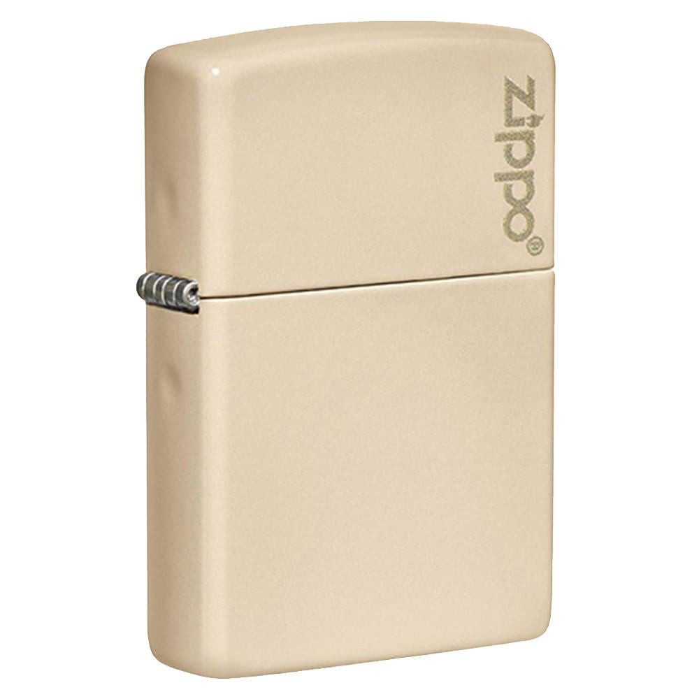Зажигалка ZIPPO Flat Sand Logo 49453 ZL