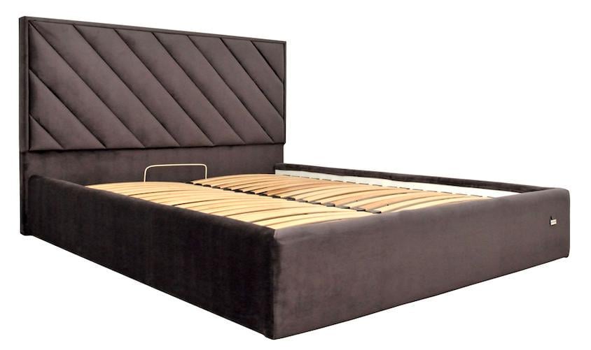 Кровать-подиум двуспальная ChicagoNew Design Standart 160х200 см Темно-серый