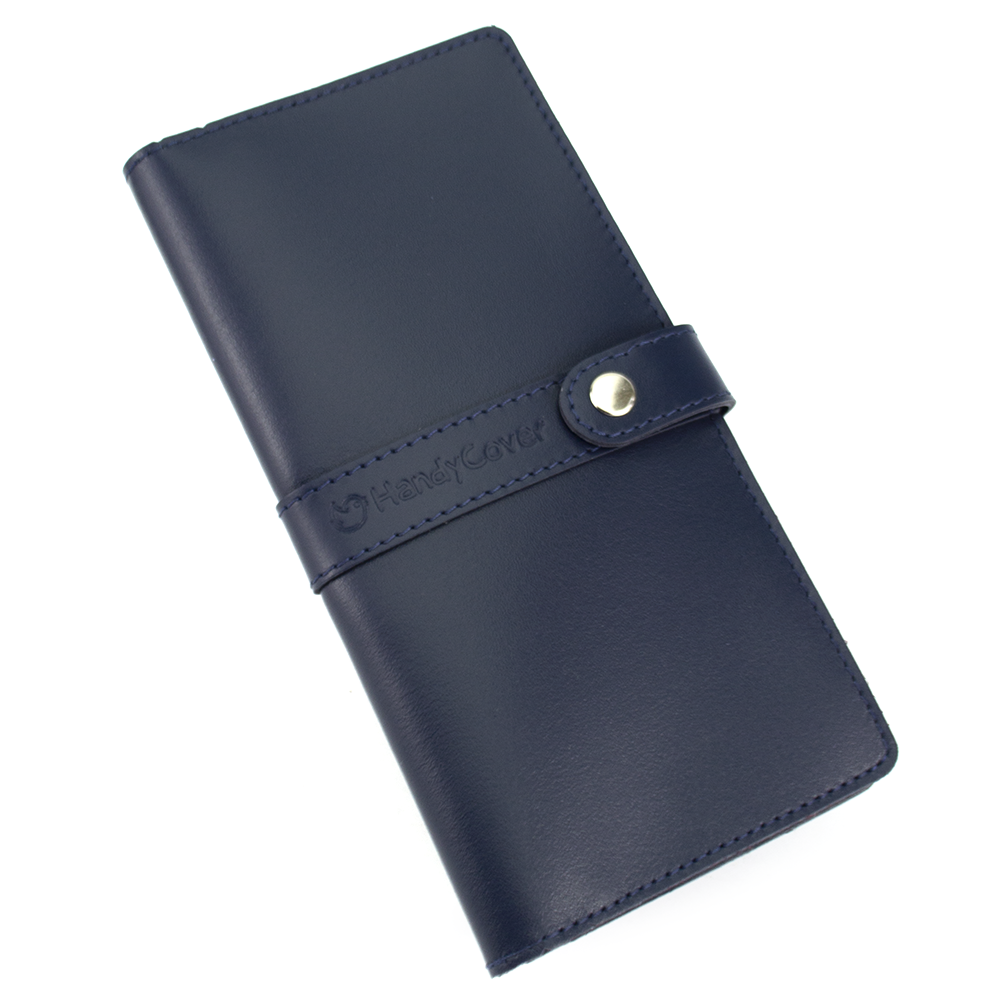 Кошелек женский кожаный Handycover HC0078 Синий