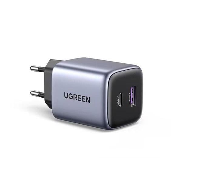 Зарядное устройство сетевое Ugreen Nexode 35w GAN PD USB-C/USB-A (25397383)
