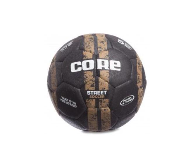 Футбольный мяч Core STREET SOCCER CRS-044 р. 5 Темно-коричневый (CRS-044)