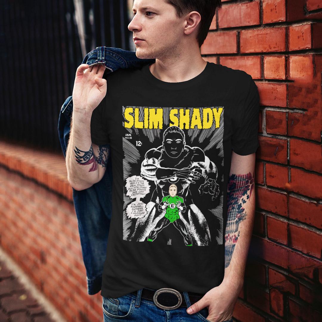 Футболка унисекс Eminem Slim Shaddy 3XL Черный (00000008226) Футболка унисекс Eminem Slim Shaddy 3XL Черный (00000008226)