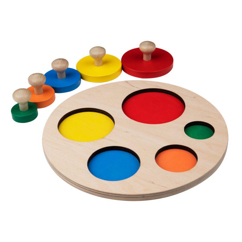 Іграшка для дитини Рамка вкладка Кола максі (78)