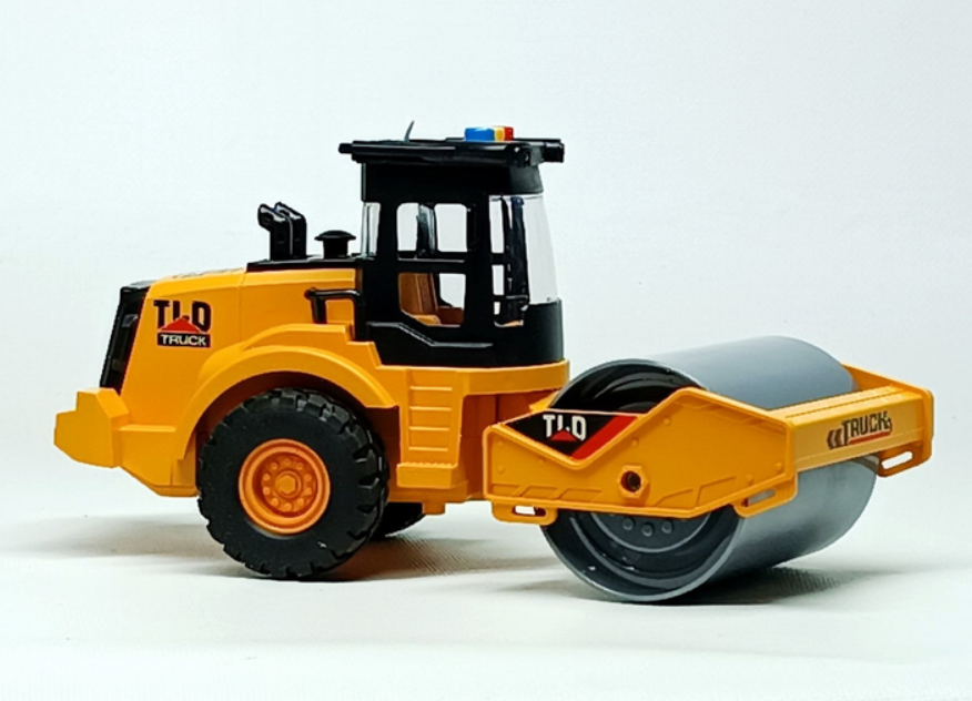 Игрушечный каток музыкальный Truck 25 см Желтый (584-5)