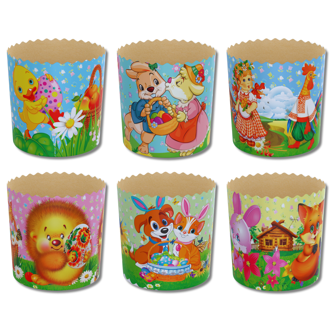 Форма для кулича Good Baking детская 70х78 мм 30 шт. Светло-коричневый микс (PS151) Форма для кулича Good Baking детская 70х78 мм 30 шт. Светло-коричневый микс (PS151)