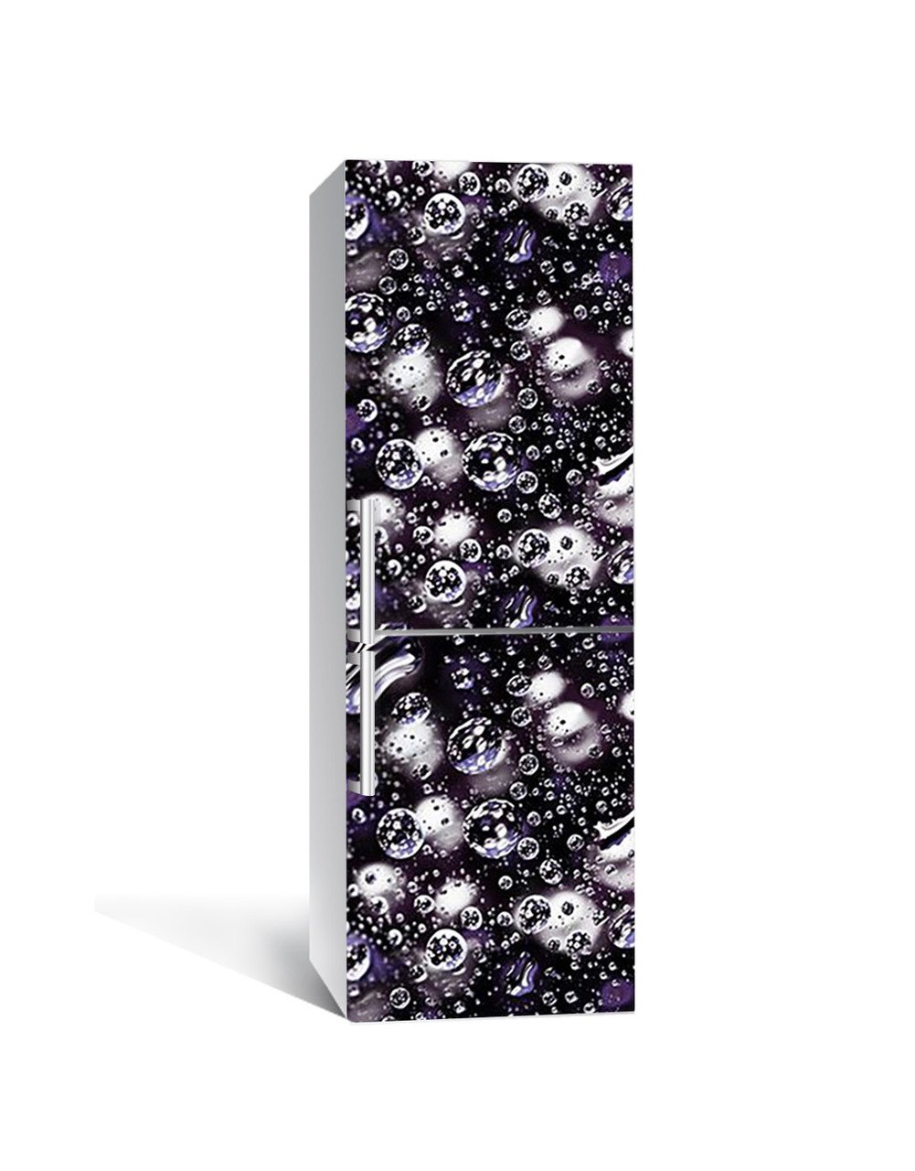 Наклейка 3D на холодильник Zatarga Пузыри 650х2000 мм (1294193564)