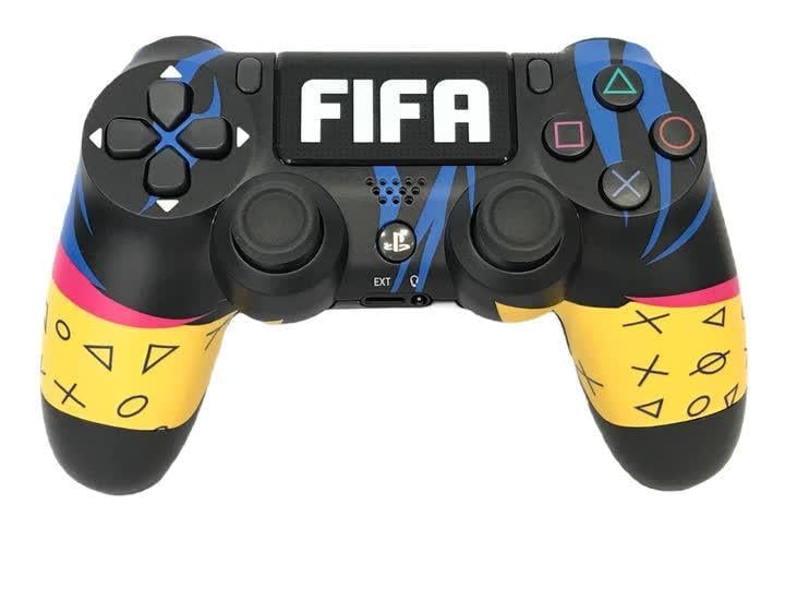 Беспроводной геймпад Double-Motor Vibration 4 Wireless Controller для PS4/PC FIFA (28329084)