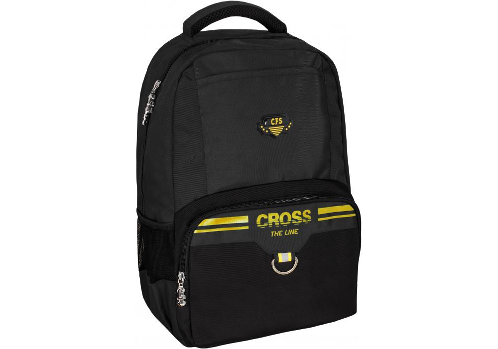 Рюкзак молодежный Cool For School 45x30x16 см 16-25 л Черный (CF86438)