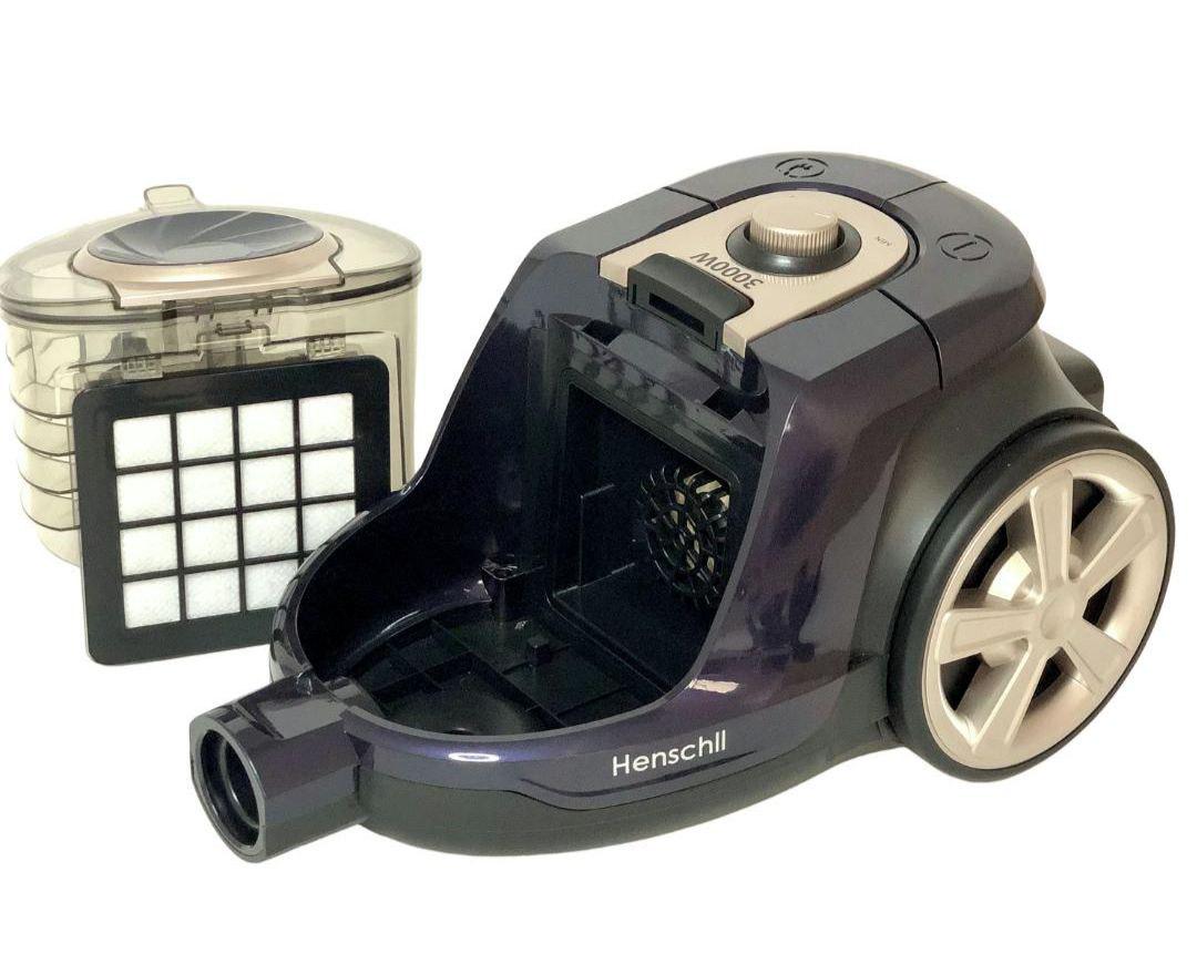 Пилосос контейнерний Henschll XN19-88 3000W 4 л без мішка з регулюванням потужності (XN19-88F) - фото 7 Пилосос контейнерний Henschll XN19-88 3000W 4 л без мішка з регулюванням потужності (XN19-88F) - фото 7