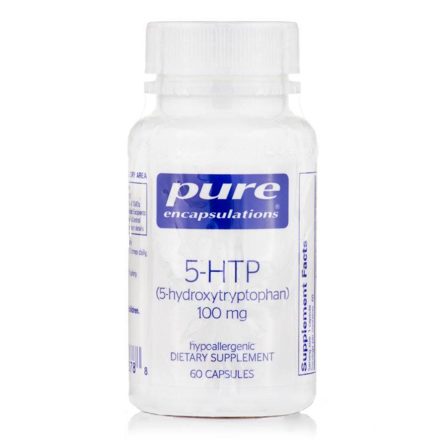 Аминокислота Pure Encapsulations 5-HTP 100 мг 60 капс. (8080) Аминокислота Pure Encapsulations 5-HTP 100 мг 60 капс. (8080)