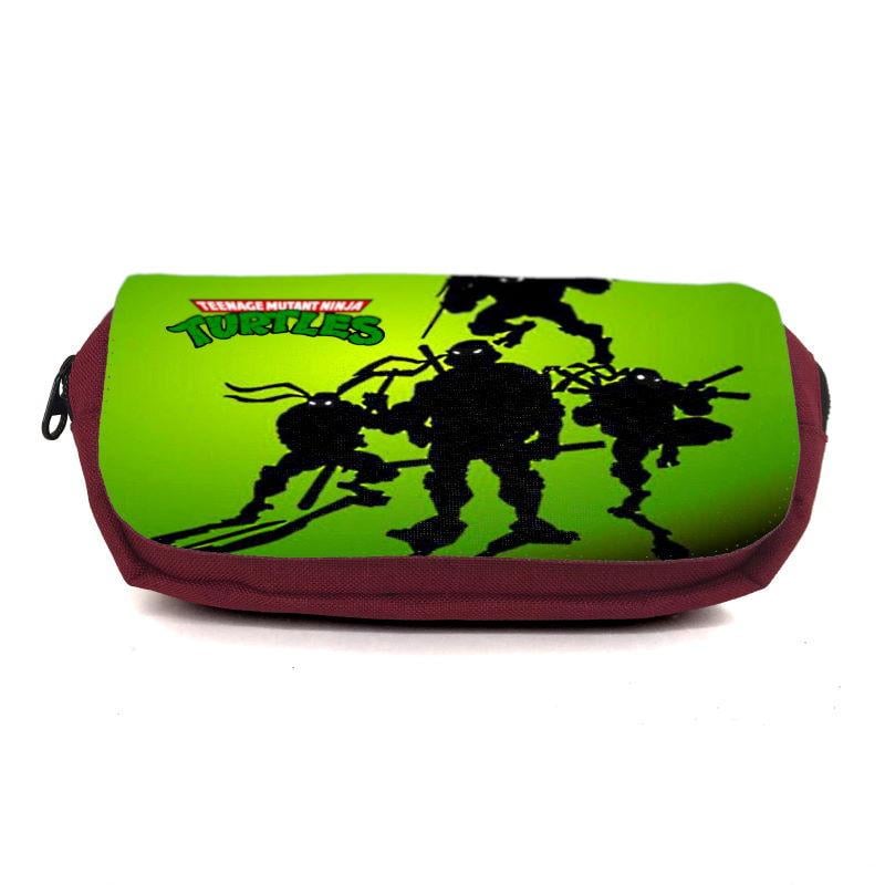 Пенал школьный Ракушки Ниндзя Ninja Turtles TMNT-002 Бордовый (1529788624)