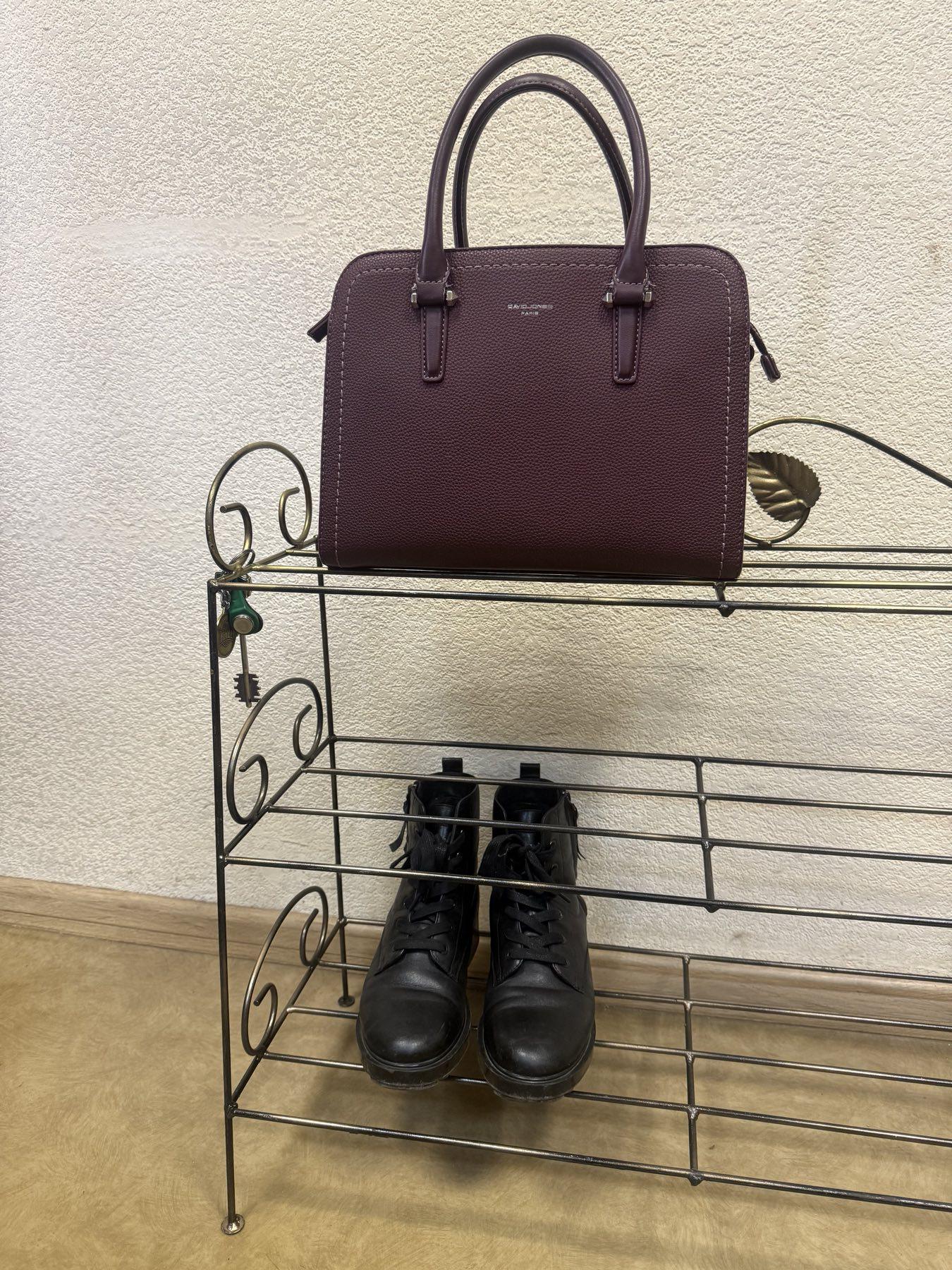 Подставка для обуви Athens кованая 3 яруса 62х60х28 см (4153407) - фото 14