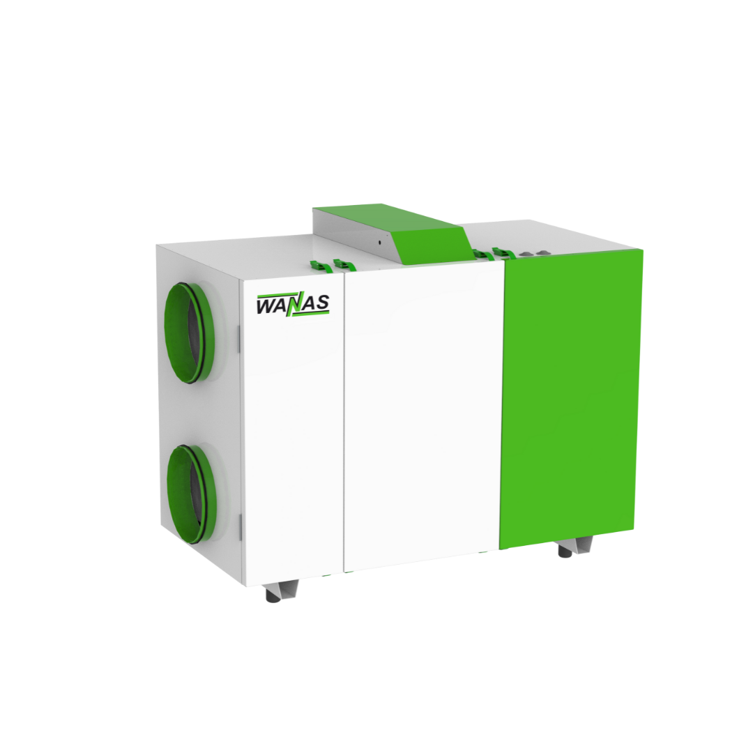 Вентиляційна установка Wanas Combo 1330 Light Smart з зволоженням Wi‑Fi 1330 м3/год до 600 м2