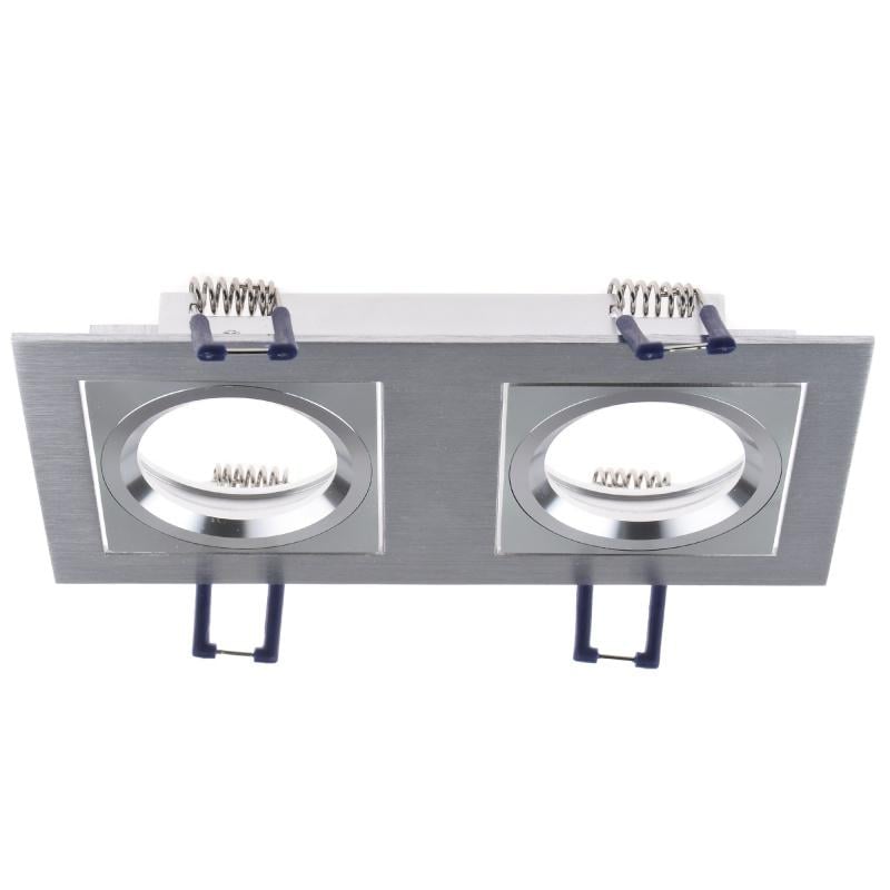 Світильник точковий Brille HDL-DT 103/2 Aluminium