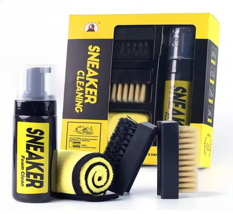 Набор по уходу за обувью Sneaker Foam Clean 4в1 (AND 279)